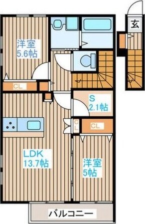 Aurora.moniwaの物件間取画像